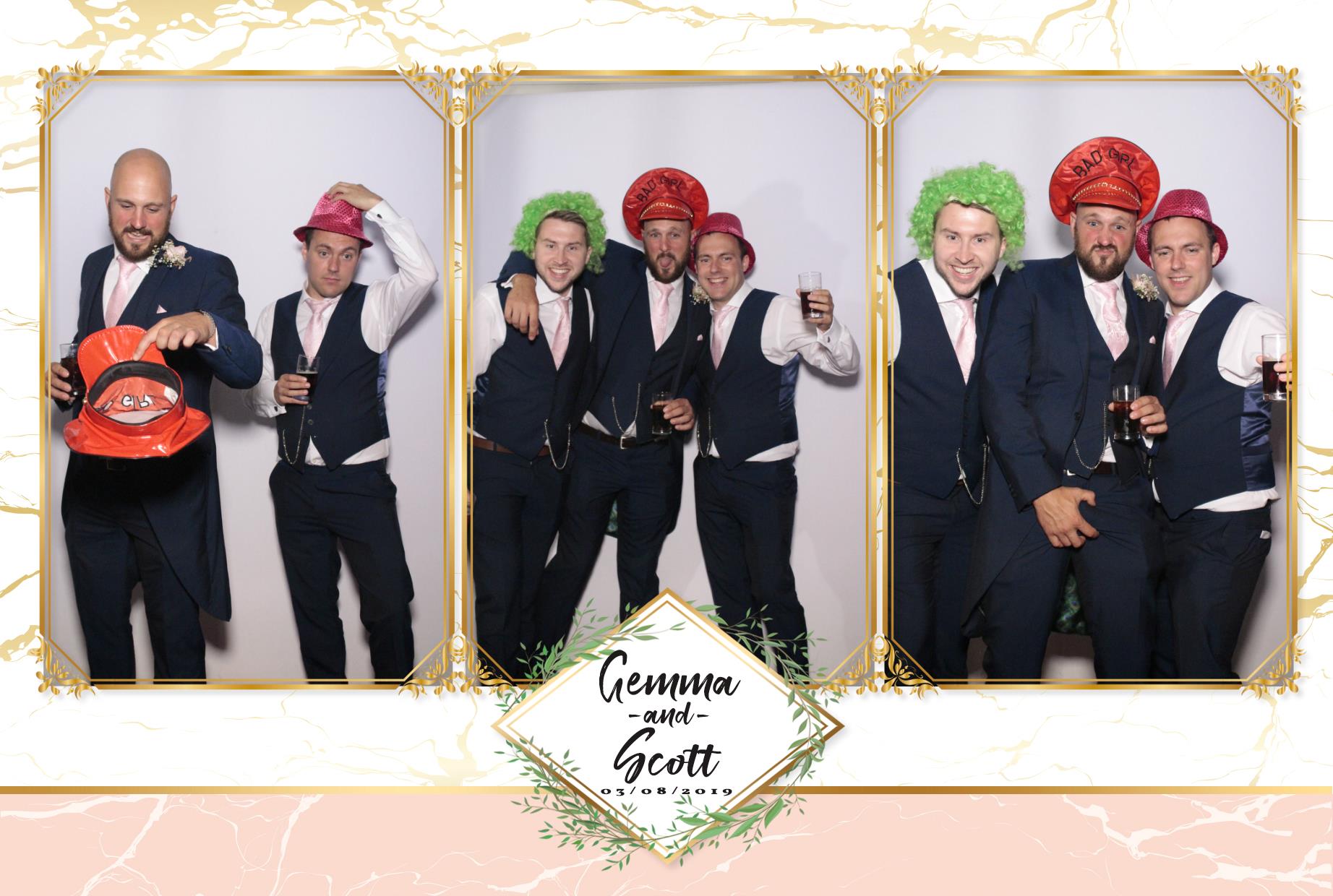Gemma & Scott's Wedding | View more photos from the event at gallery.myphotoboothexperience.co.uk/u/MyPhotoBoothExperienceLtd/Gemma-Scotts-Wedding